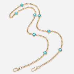 Collier de Coque de Téléphone en Maille Doré | Smarty Paris 